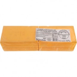 Queijo Cheddar Fatiado